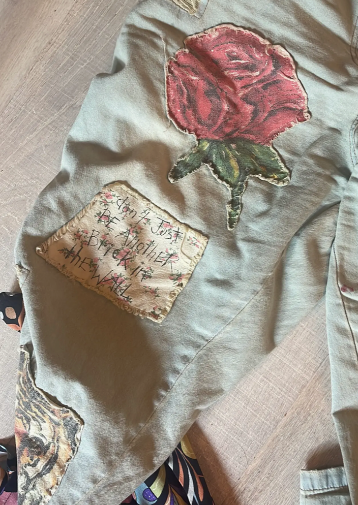 RARE BIRD PATCH ME Jeans