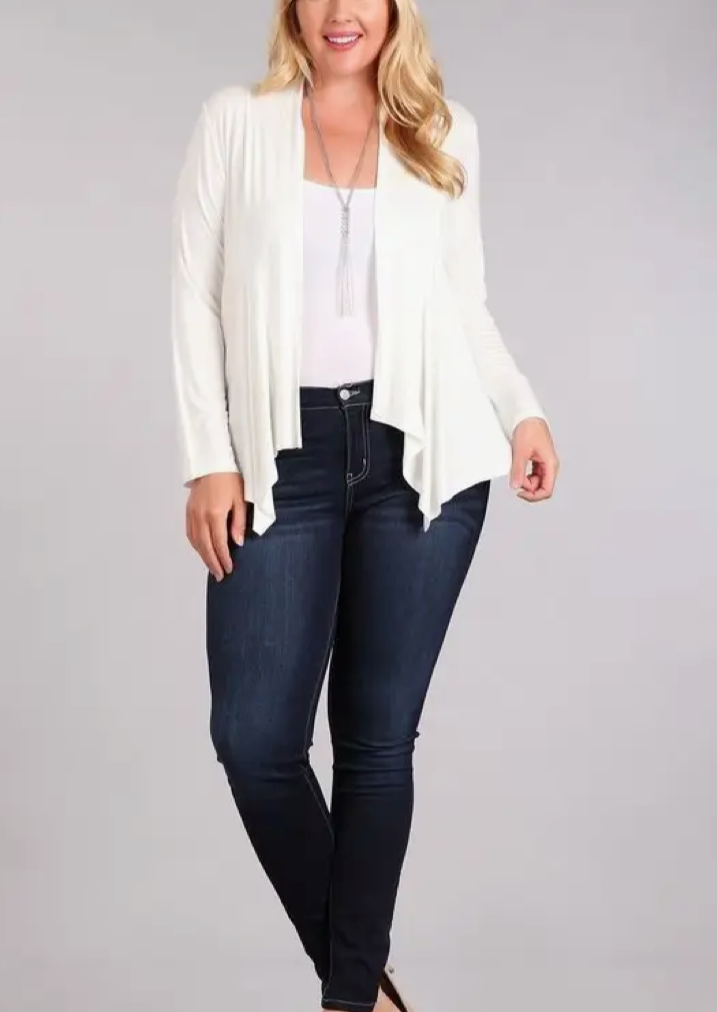 DRAPEY KNIT CARDIGAN