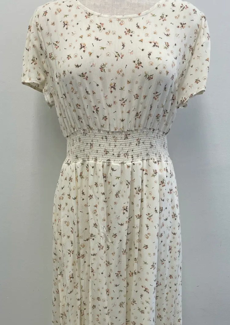 ABIGAIL DRESS - IVORY