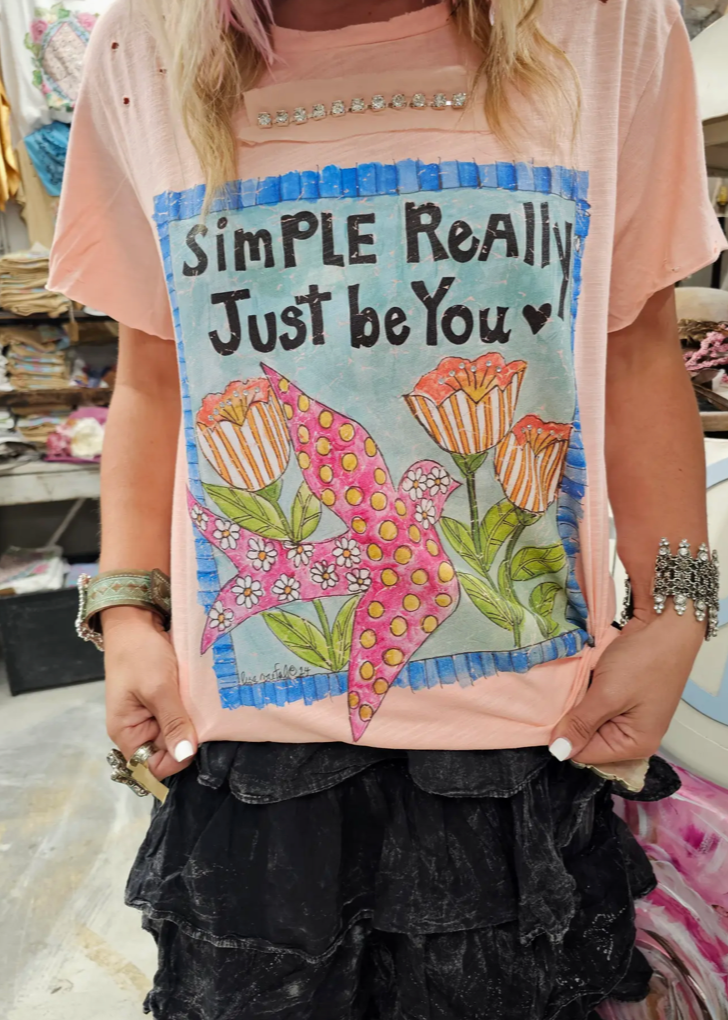 Be YOU! Rare Bird Graphic T-shirt