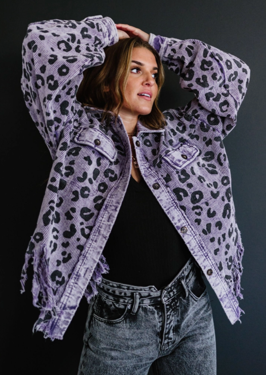 Wild Thing Fringed Cord Jacket