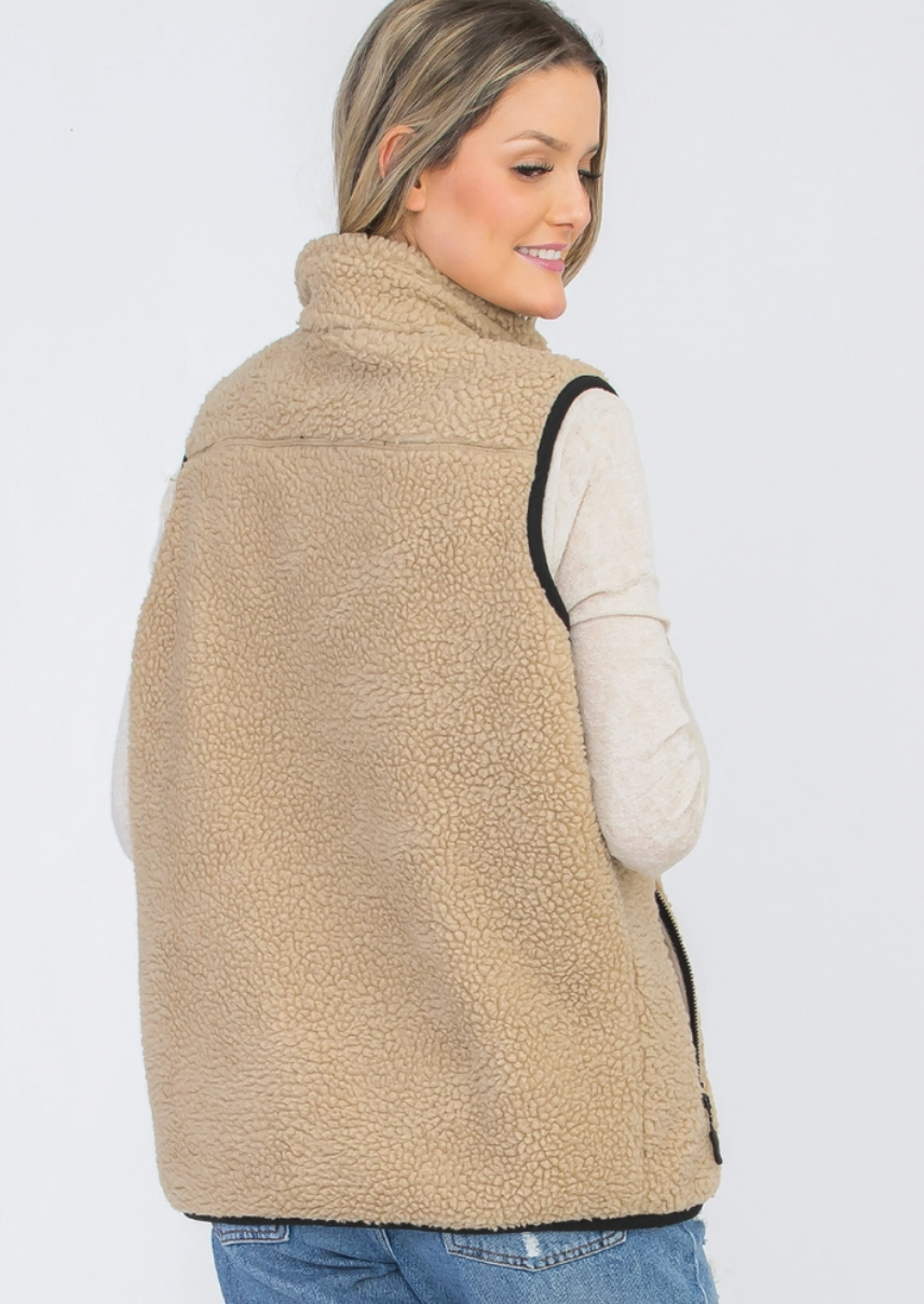 GUYS & GALS SHERPA FLEECE VEST