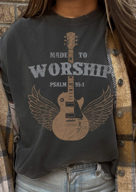 MADE TO WORSHIP T-shirt