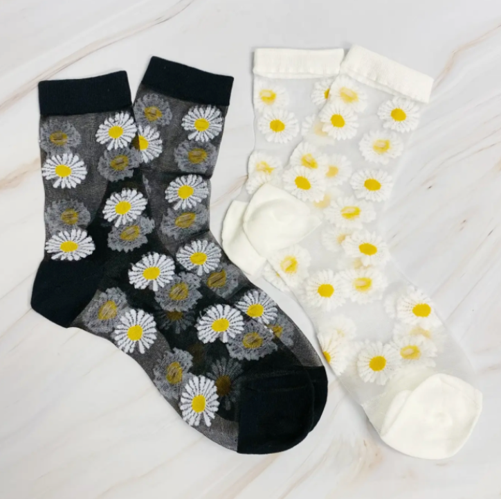 DAISY FIELDS SHEER SOCKS