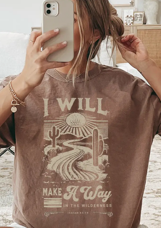 I WILL GRAPHIC TSHIRT