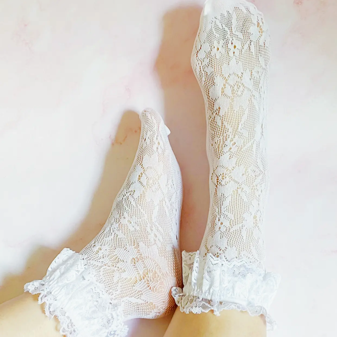 80'S LACE SOCKS