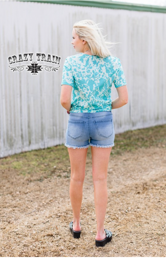 COUNTRY FIELDS SHORTS - CRAZY TRAIN