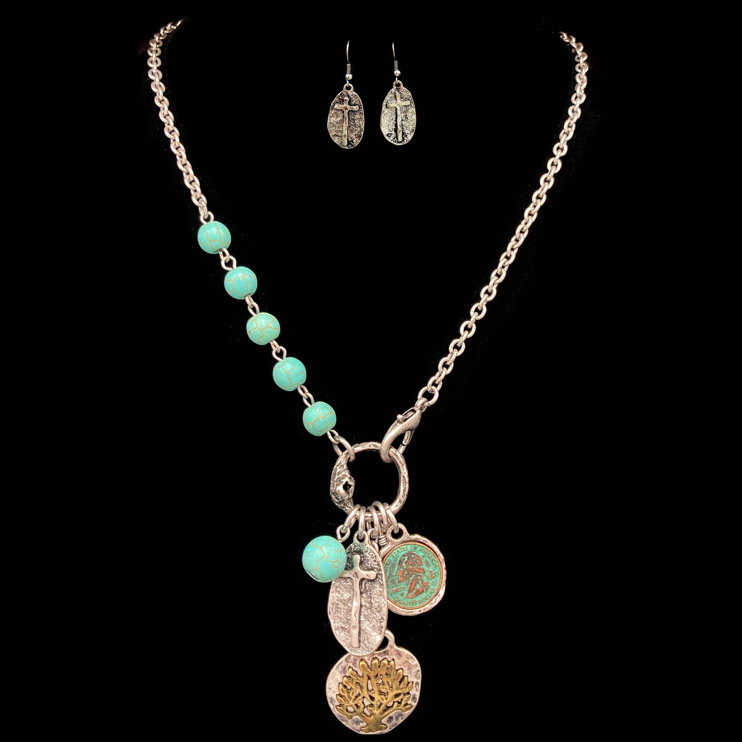 Western Roots Necklace & Earring Set