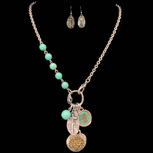 Western Roots Necklace & Earring Set